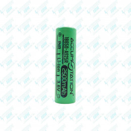 18650-AS25R 2500mAh (9Wh) 3.6V 20A Li-Ion AccumStation