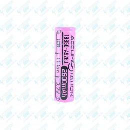 18650-AS26J 2600mAh (9.36Wh) 3.6V 5.2A Li-Ion AccumStation