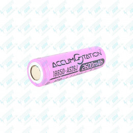 18650-AS26J 2600mAh (9.36Wh) 3.6V 5.2A Li-Ion AccumStation