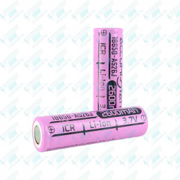 18650-AS26J 2600mAh (9.36Wh) 3.6V 5.2A Li-Ion AccumStation