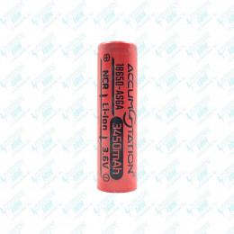 18650-ASGA 3450mAh (12.42Wh) 3.6V 10A Li-Ion AccumStation