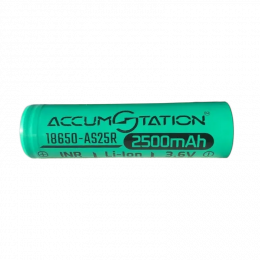 Аккумулятор Li-ion INR18650-AS25R Accumstation