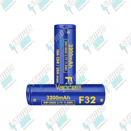 F32 3200mAh (11.52Wh) 3.6V 10A Li-Ion Vapcell