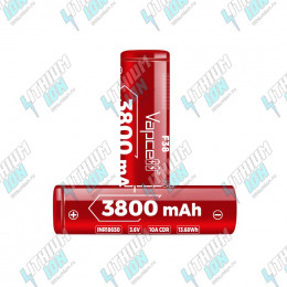 F38 3800mAh (13.7Wh) 3.6V 10A Li-Ion Vapcell